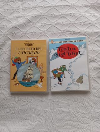 2 DVDs Tintín: El Secreto del Unicornio y Tíbet
