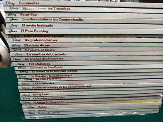 Lote 4 Libros Colección Disney Dibujos Ilustrada
