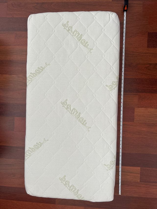 Colchón cuna fibra 155x55cm