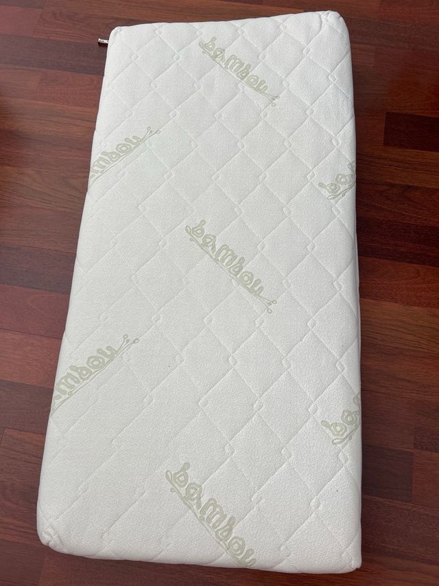 Colchón cuna fibra 155x55cm