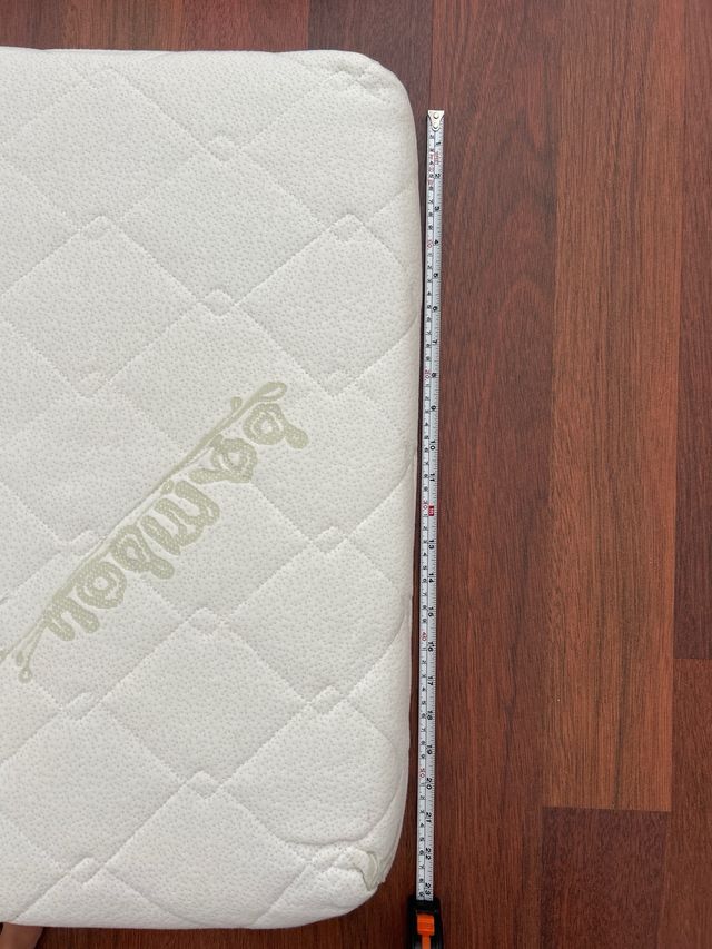 Colchón cuna fibra 155x55cm