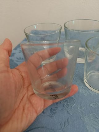 4 vasetti vetro per candele fai da te