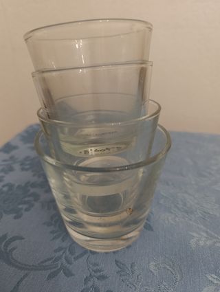 4 vasetti vetro per candele fai da te