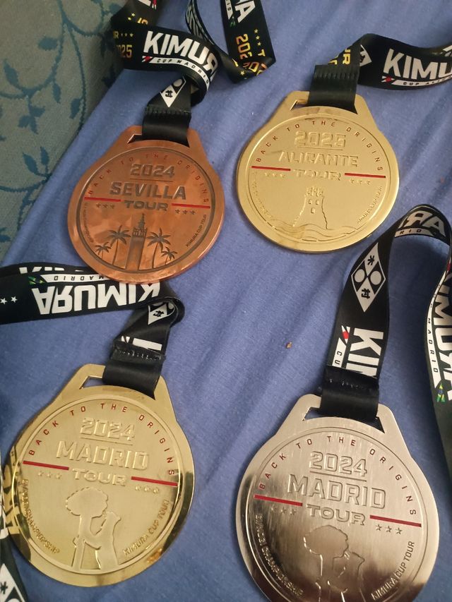 Medallas Kimura 2024 2025 Sevilla Madrid Alicante