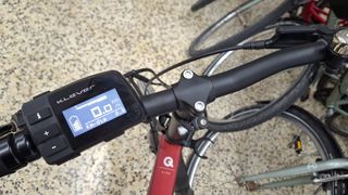 Bicicleta Eléctrica Plegable Roja