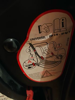 Silla Bebé Confort Isofix