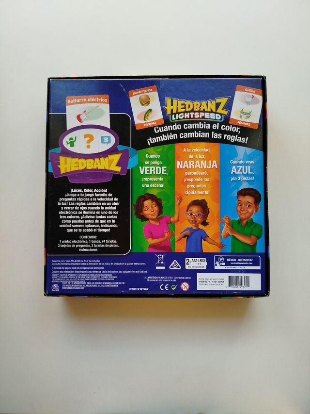 Juego de mesa Hedbanz Lightspeed