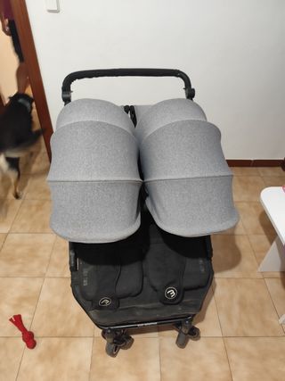 Carro Gemelar Baby Monsters 2023 + Capazos