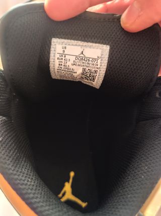 Zapatillas Nike Air Jordan 1 42.5 27cm