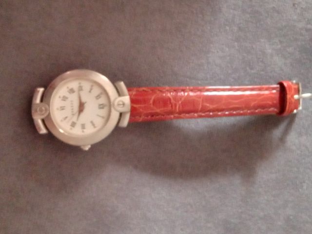 Reloj Correa piel marrón rojizo