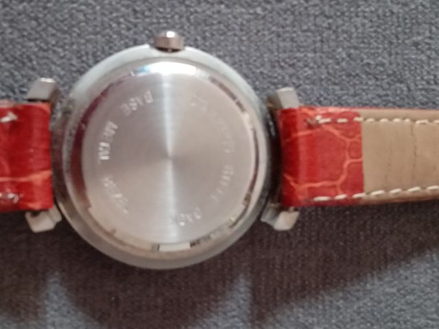 Reloj Correa piel marrón rojizo