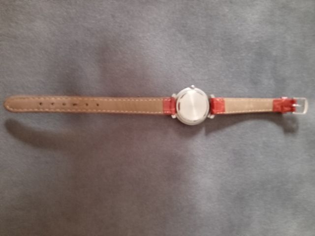 Reloj Correa piel marrón rojizo