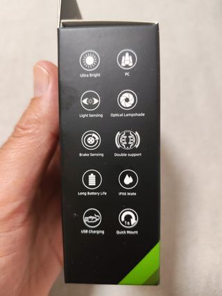 Luces para manillar de bici de carretera