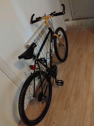 Bicicleta Montaña Strongman Negra/Amarilla