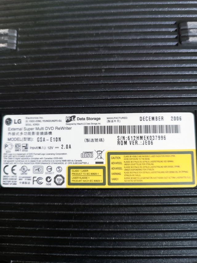 Lettore Masterizzatore LG Super Multi DVD RW 52x