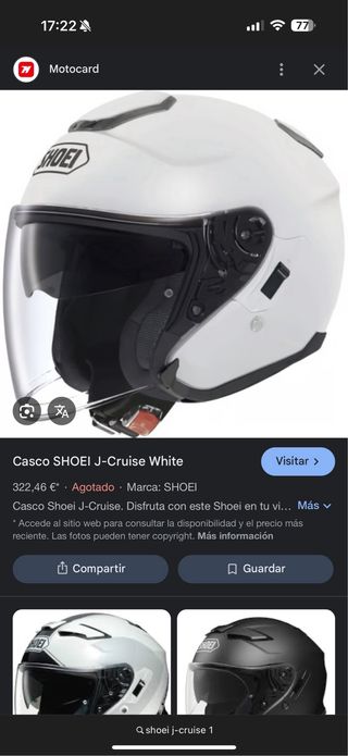 Casco de Moto Shoei y 130R