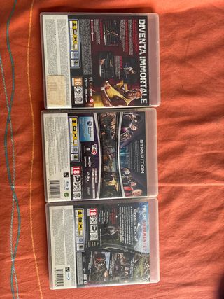 Lotto 3 Giochi PS3