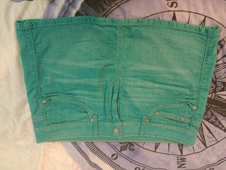 Falda Benetton Verde Talla L