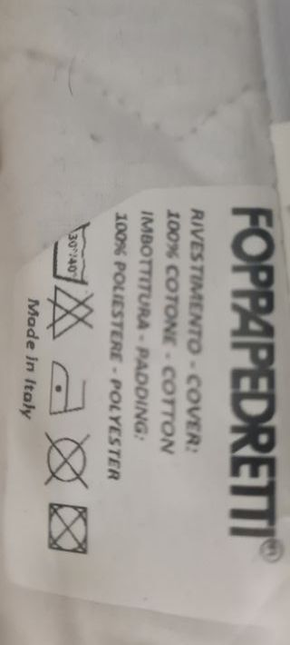 Lettino Foppa Pedretti in legno usato