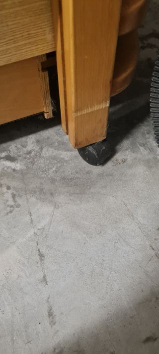 Lettino Foppa Pedretti in legno usato