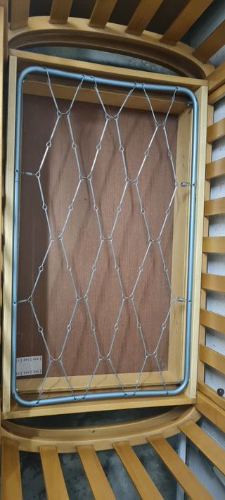 Lettino Foppa Pedretti in legno usato