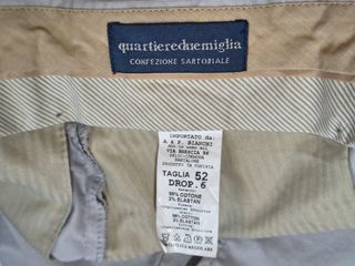 Pantaloni Uomo dritti grigi quartieredue
