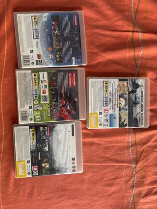Lotto 4 giochi PlayStation 3