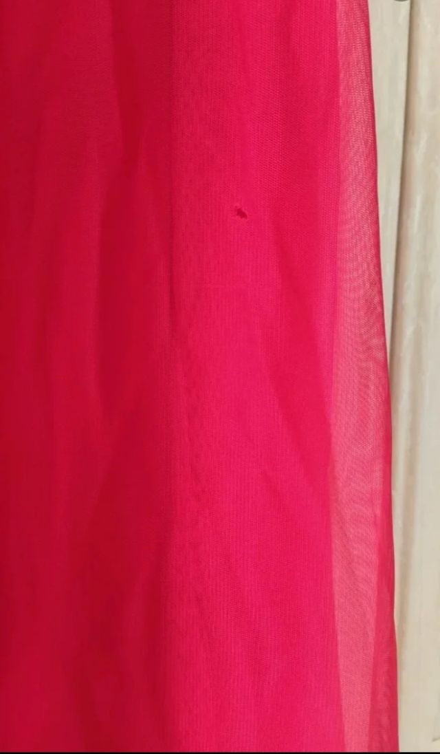 Vestido largo fiesta rojo