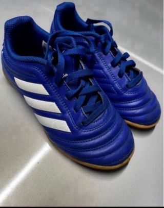 Bambas fútbol Adidas Talla 30 Azul