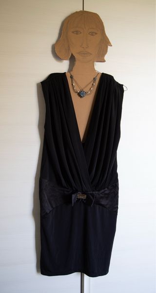 Abito corto nero sexi