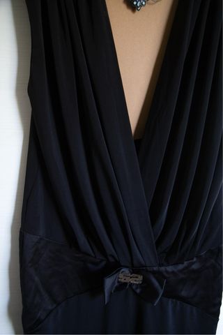 Abito corto nero sexi