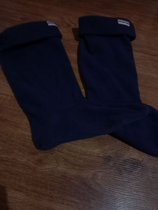 Botas Hunter Talla 38 Negras + Calcetines