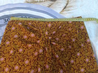 Falda midi estampada