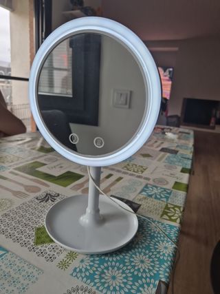 Espejo Maquillaje B&G HOME con Luz y Ventilador