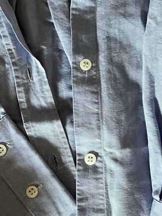 Camisa azul Zara