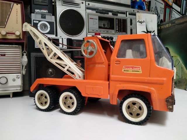 Camión Grúa Sansón Rico Años 70