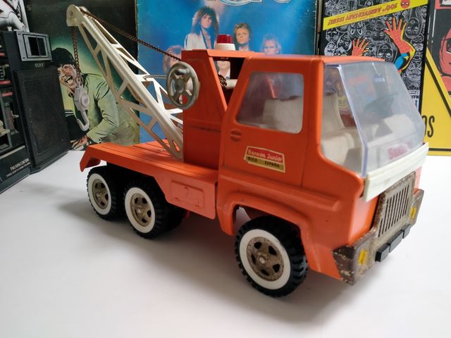 Camión Grúa Sansón Rico Años 70