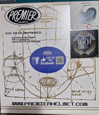 Casco Premier Monza Retro