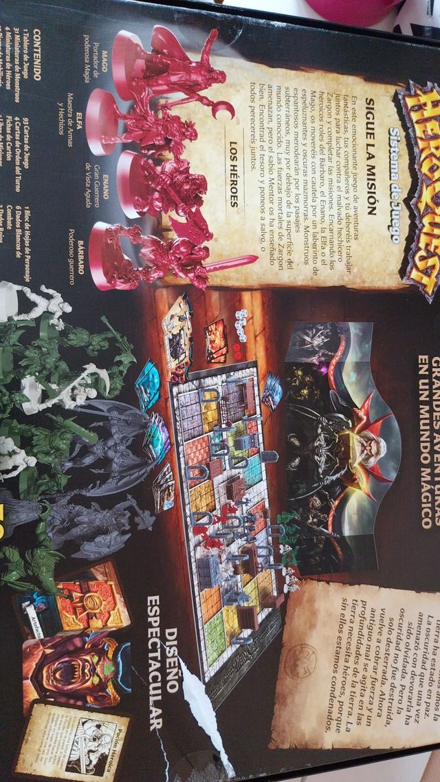 Juego de mesa Heroquest Avalon Hill