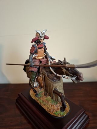 Figura Samurai a Caballo