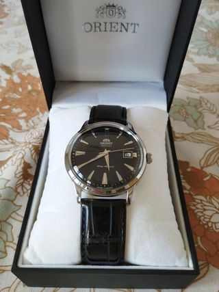 Reloj Automático Orient Negro