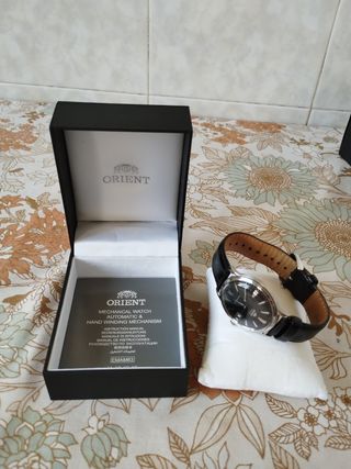 Reloj Automático Orient Negro
