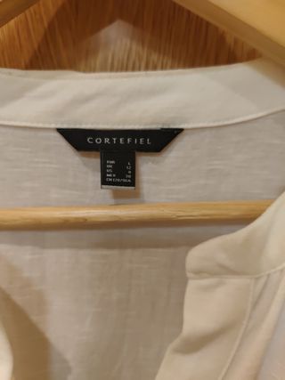 Blusa Cortefiel Blanca