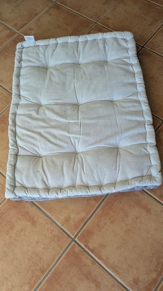 2x Almohadones Palet Beige/Gris