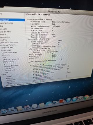 MacBook Air 13” 2013 Plata