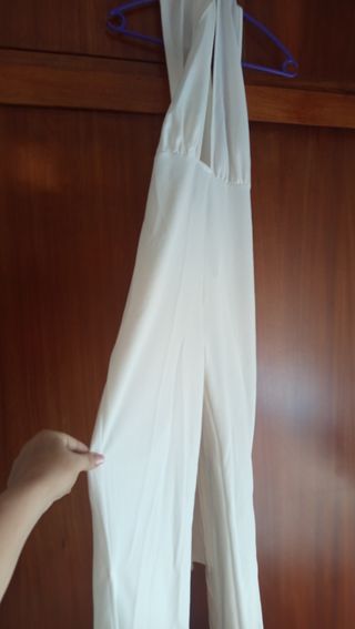 Mono sexy blanco nuevo sin estrenar 