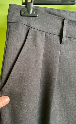 Pantalón ancho gris Urban Outfitters