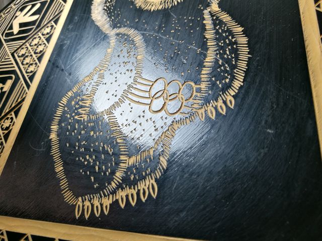 Pannello Misha Olympic Bear Mosca 1980