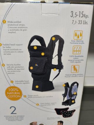 Mochila Porteo bebé