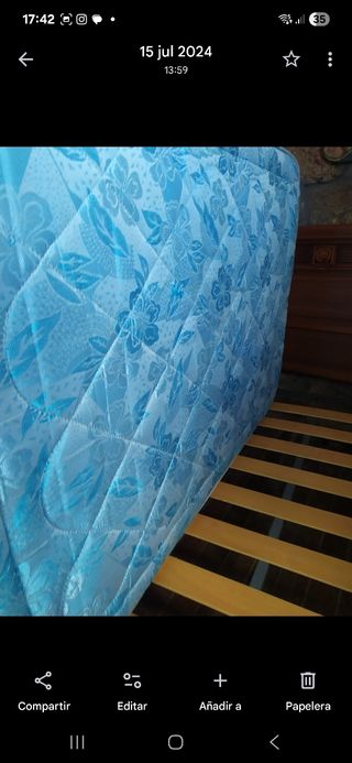 Cama completa de madera